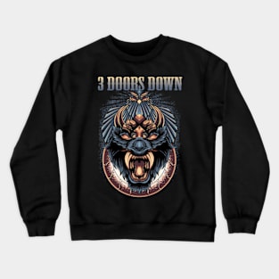 3 DOORS DOWN BAND Crewneck Sweatshirt